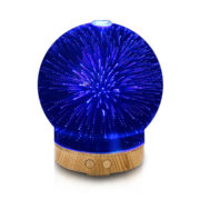 Ultrasonic Cool Mist Humidifier 3D Glass Night Lights